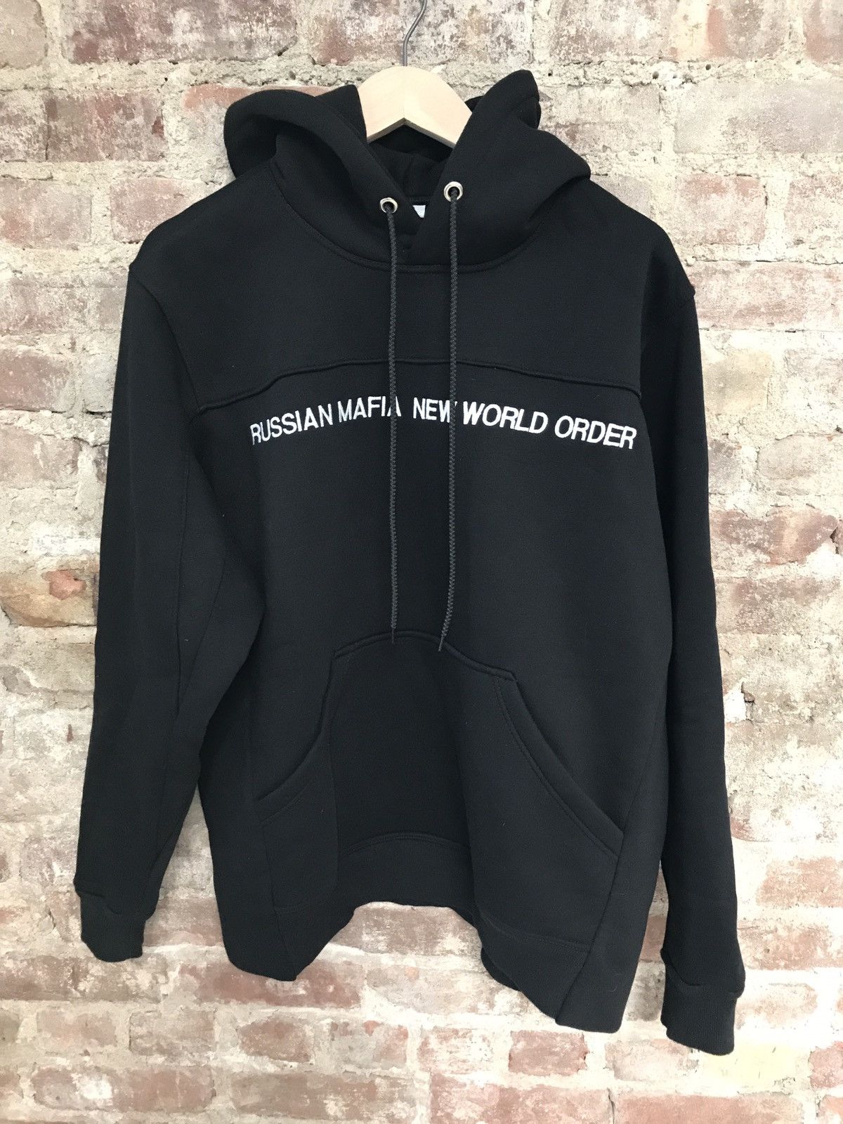 Sever Russian Mafia New World Order Hoodie Grailed