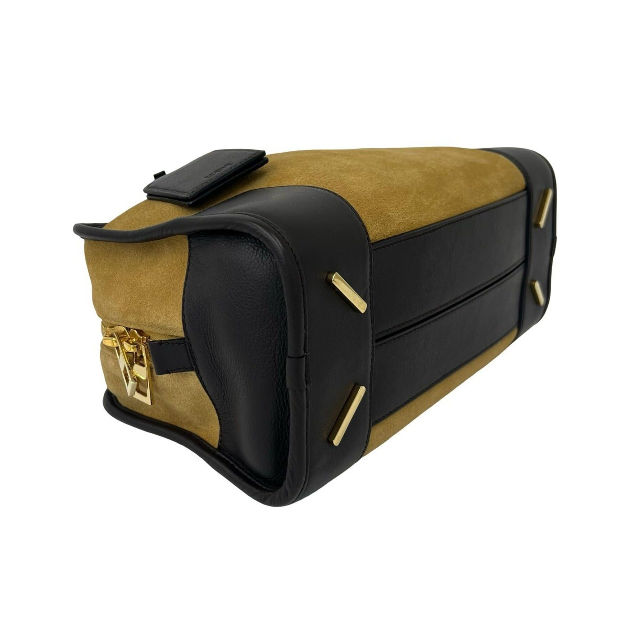 Loewe LOEWE Amazona 28 Anagram Logo Suede Leather 2-way Shoulder Bag/Handbag Brown 20655 Size ONE SIZE - 7 Thumbnail