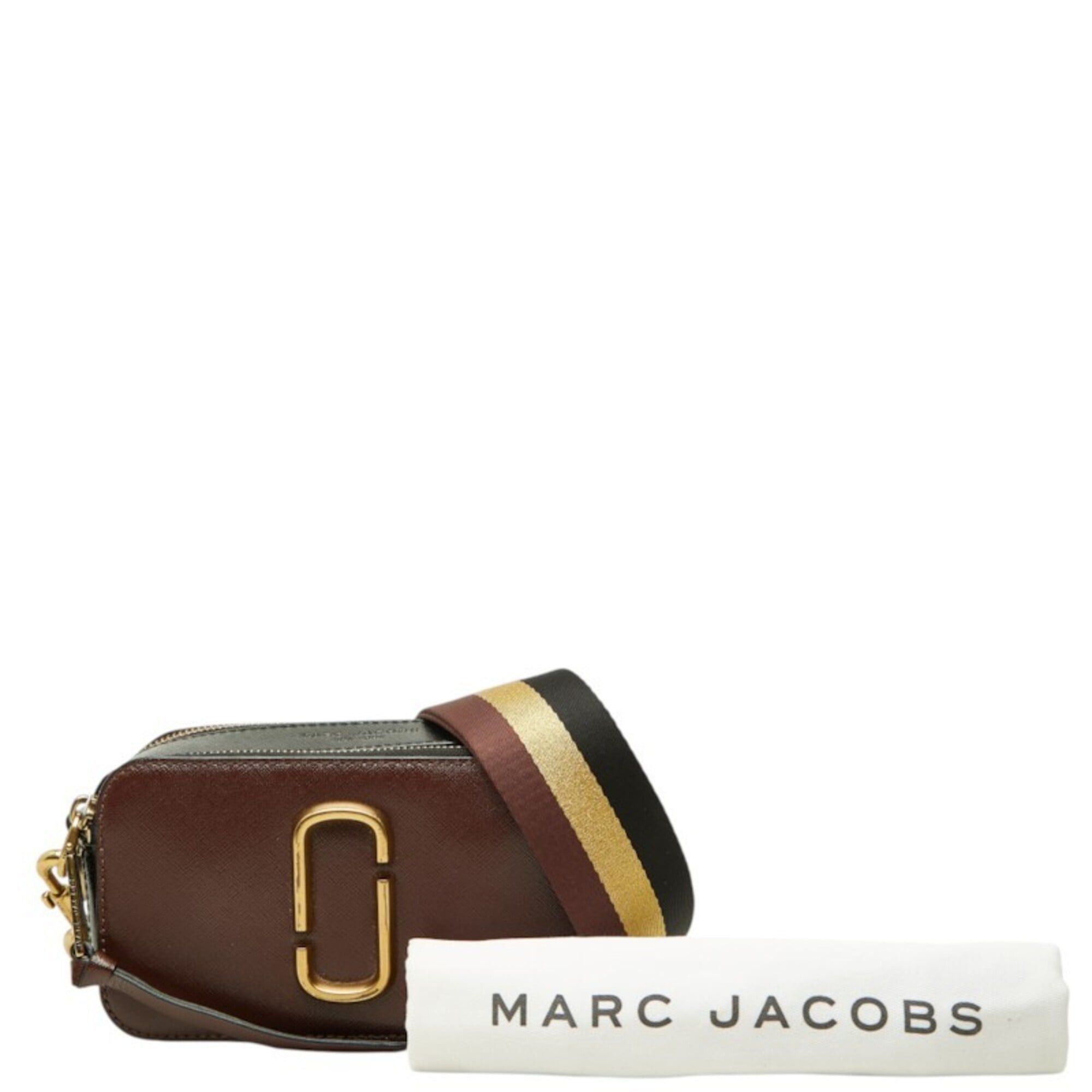 Marc Jacobs Marc Jacobs Snapshot Double J Crossbody Shoulder Bag Camera M0012007 Bordeaux Fabric Women's MARC JACOBS Size ONE SIZE - 11 Thumbnail