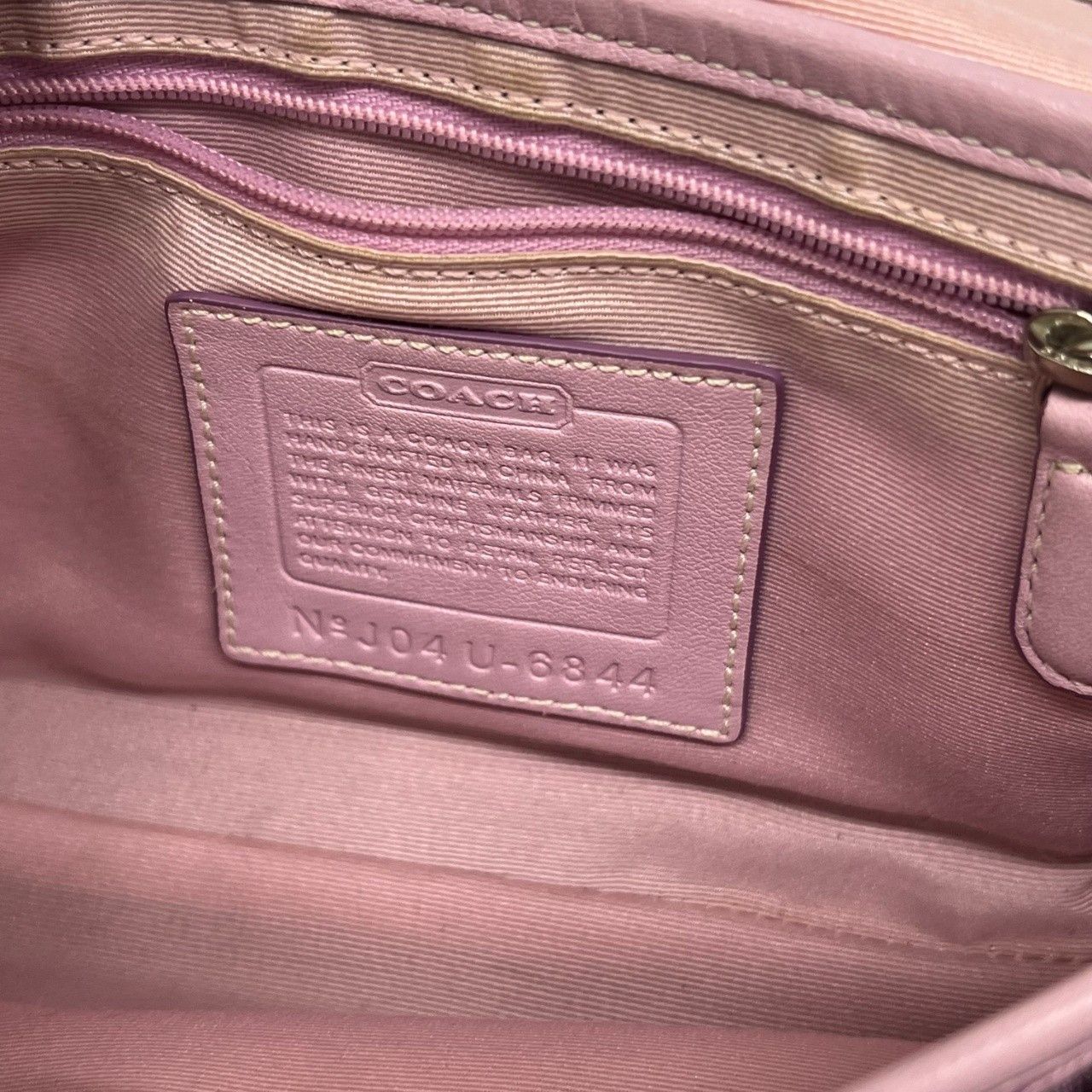 Coach COACH Pink Signature Flap Shoulder Bag Size ONE SIZE - 9 Thumbnail