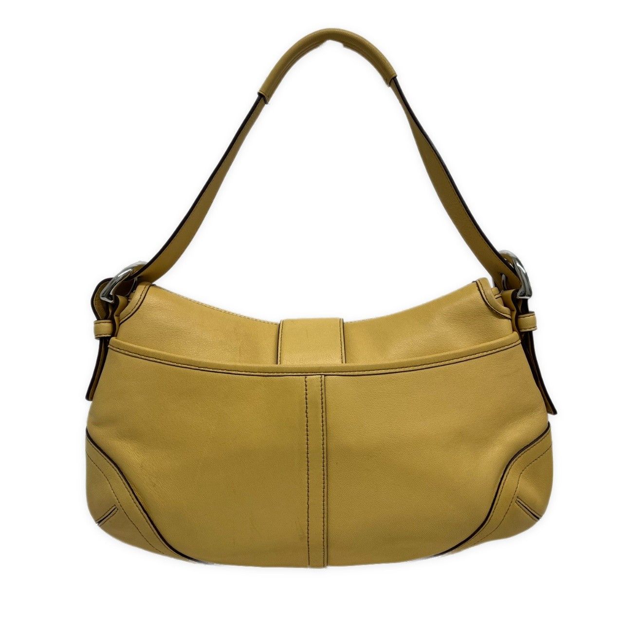 Coach COACH Yellow Soho Flap Shoulder Bag Size ONE SIZE - 2 Thumbnail