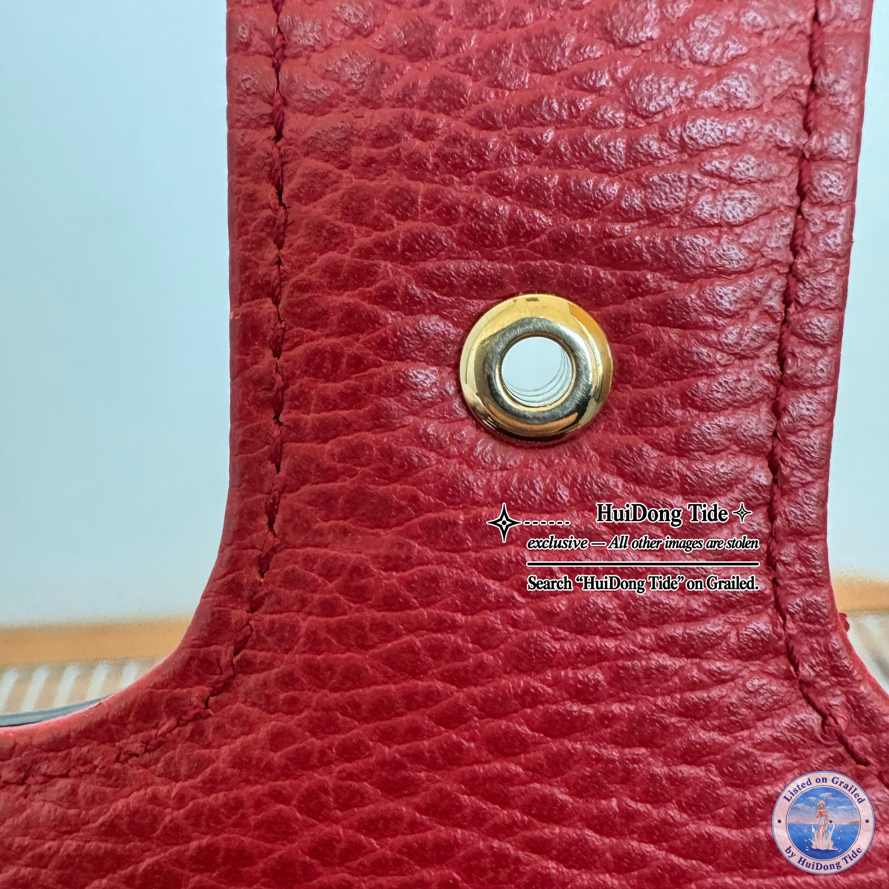 Gucci Gucci Interlocking G Red Leather Shoulder Bag Size ONE SIZE - 11 Thumbnail