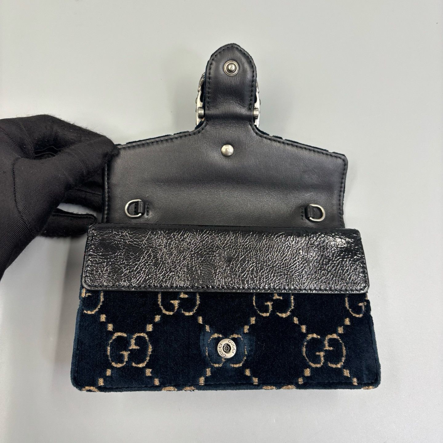Gucci Gucci Dionysus Velvet Mini Chain Bag Size ONE SIZE - 9 Thumbnail