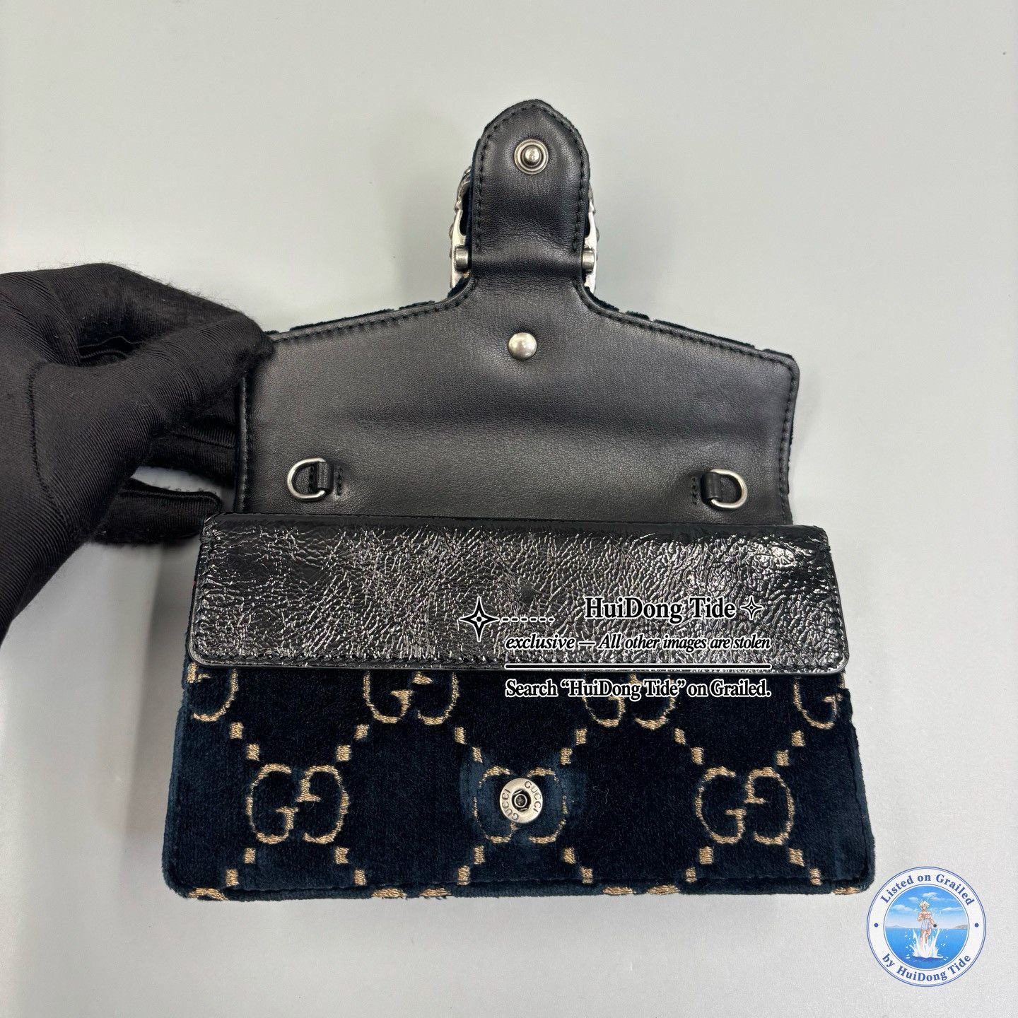 Gucci Gucci Dionysus Velvet Mini Chain Bag Size ONE SIZE - 11 Thumbnail
