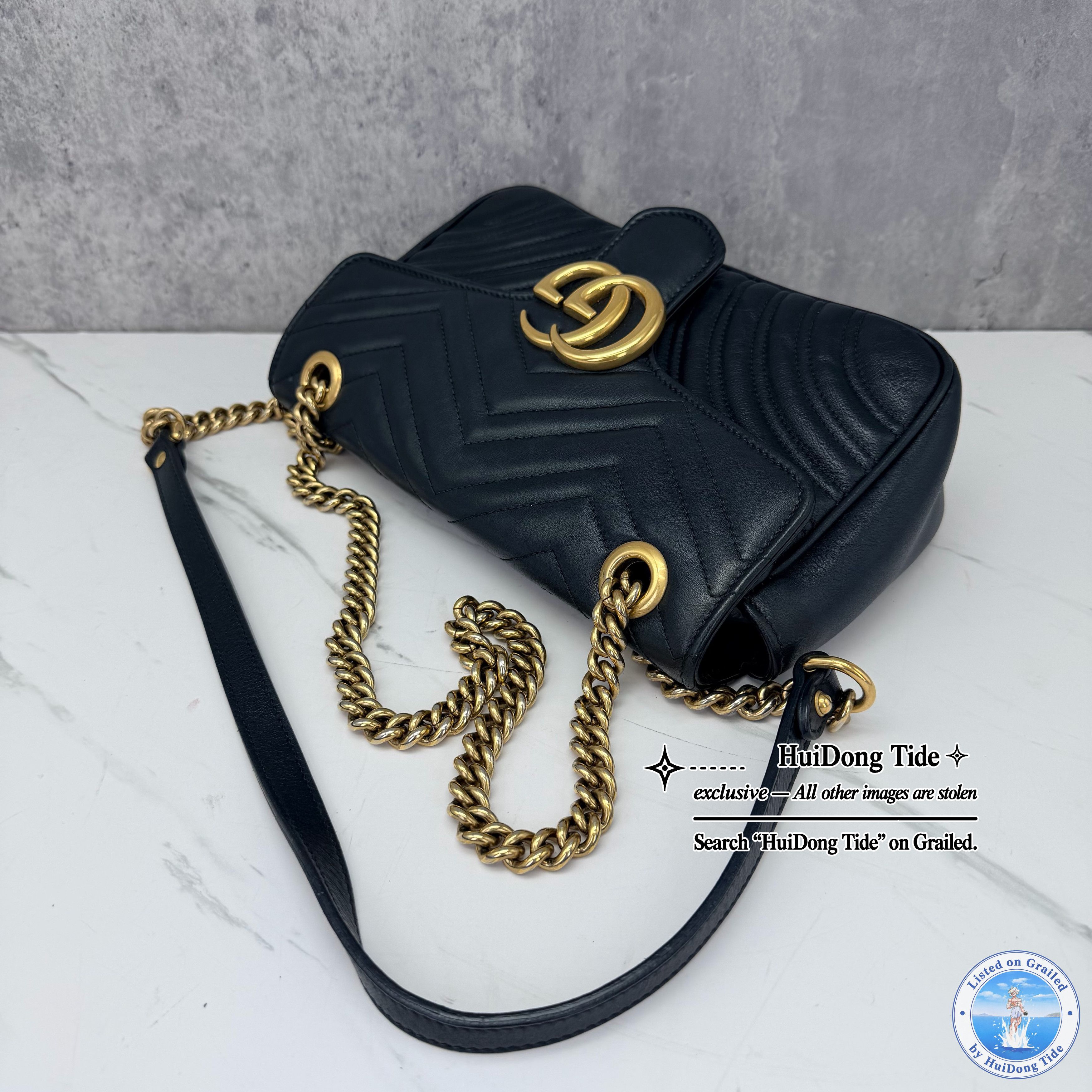 Gucci Gucci GG Marmont Matelasse Medium Shoulder Bag Size ONE SIZE - 5 Thumbnail