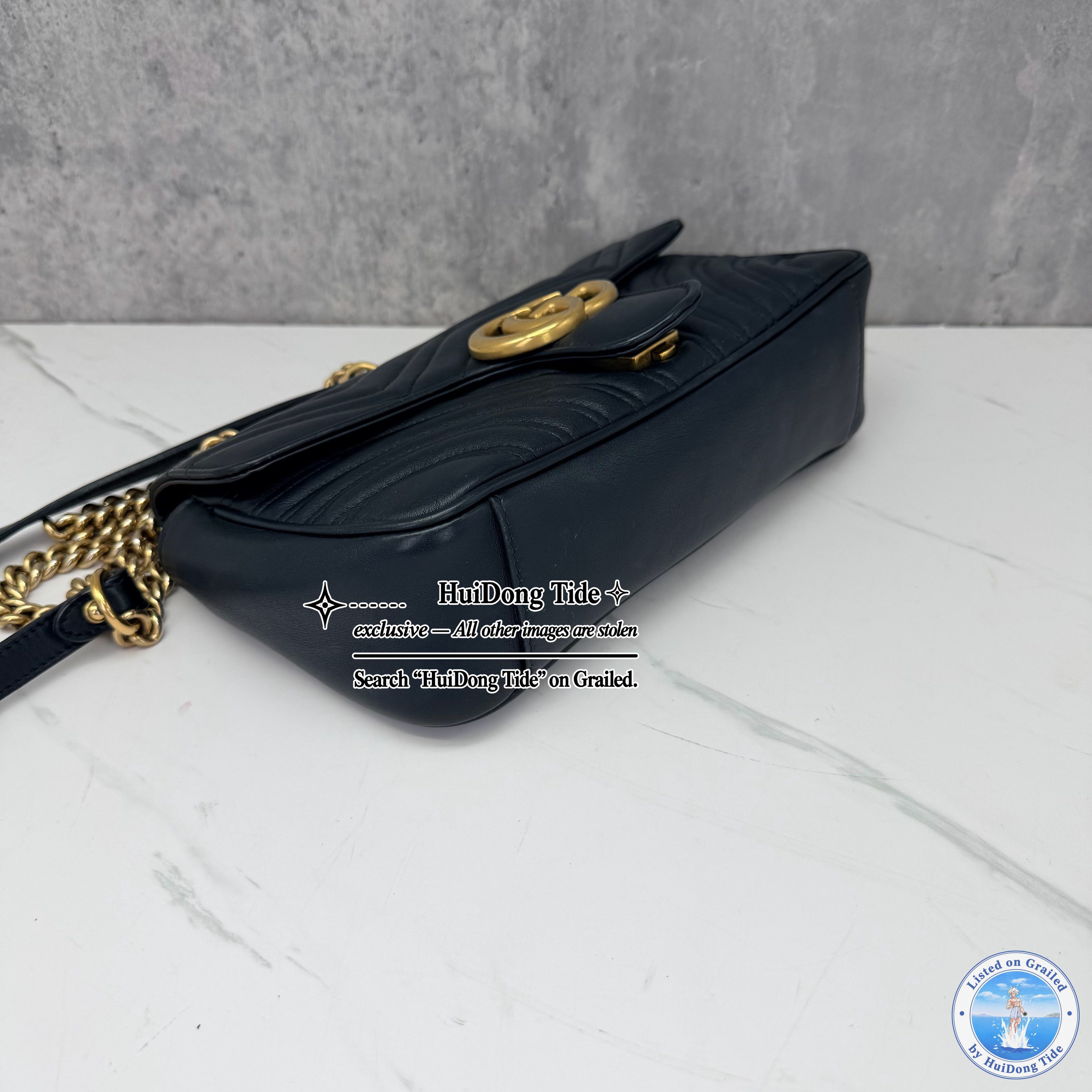 Gucci Gucci GG Marmont Matelasse Medium Shoulder Bag Size ONE SIZE - 6 Thumbnail