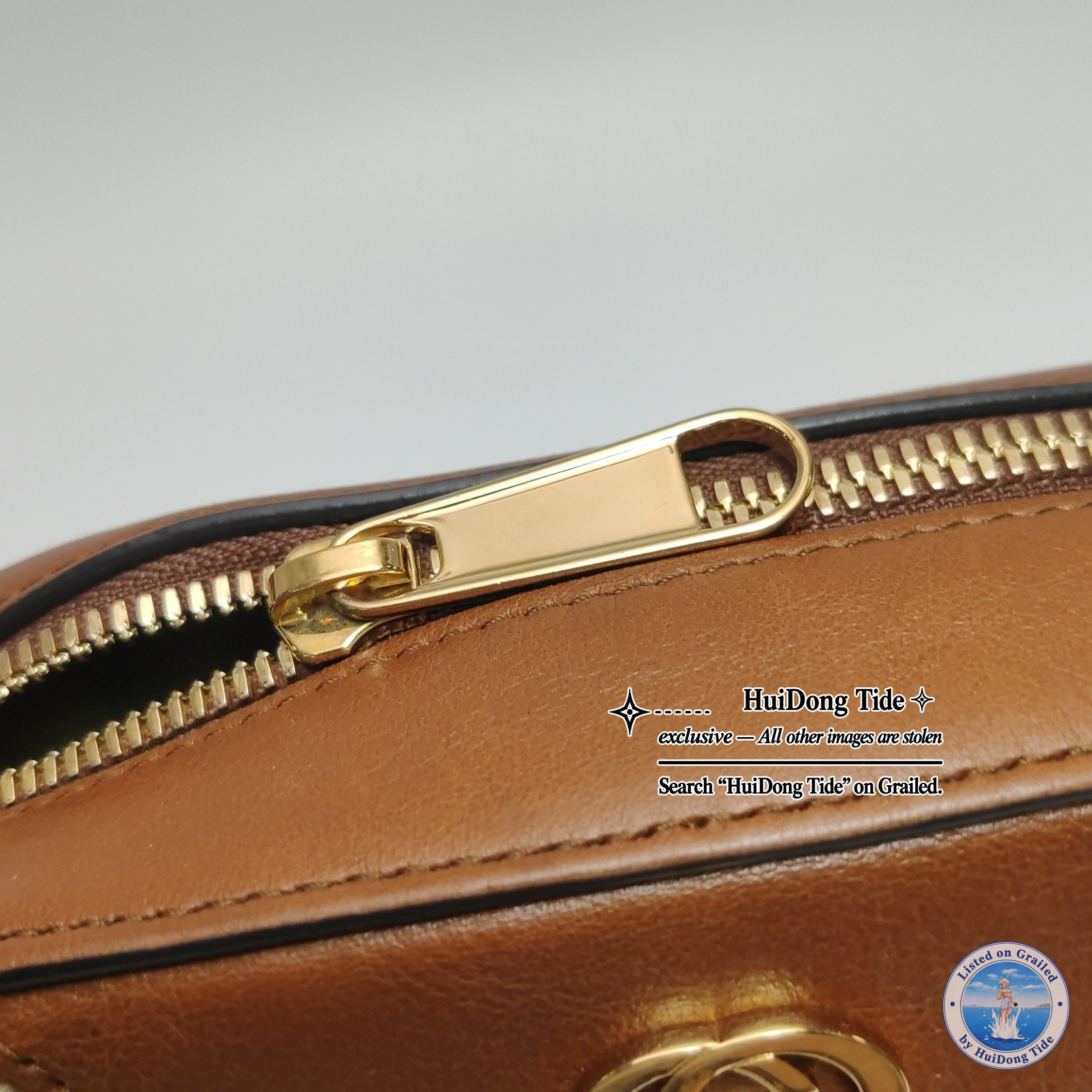 Gucci Gucci Striped Canvas Camera Bag Size ONE SIZE - 11 Thumbnail