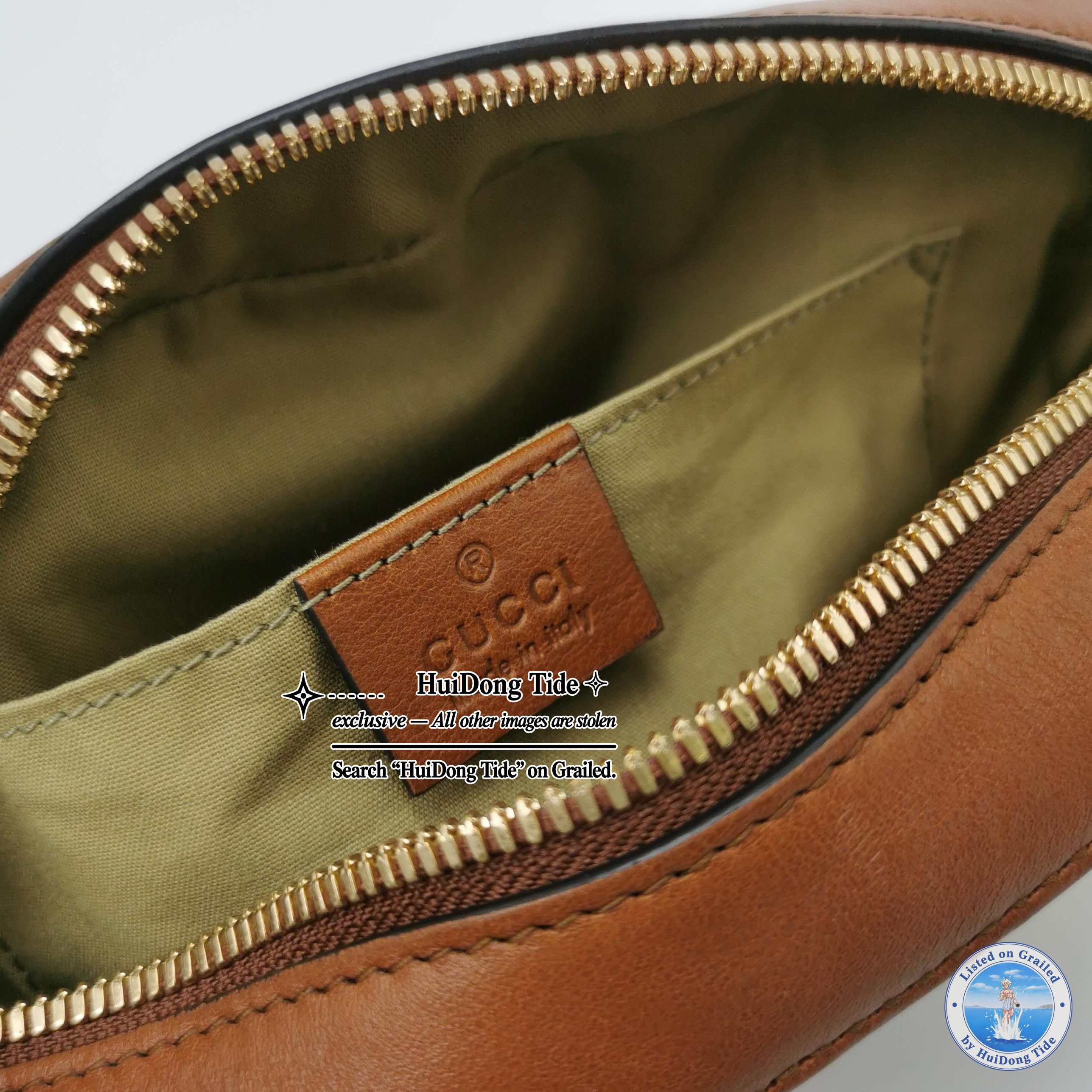 Gucci Gucci Striped Canvas Camera Bag Size ONE SIZE - 8 Thumbnail