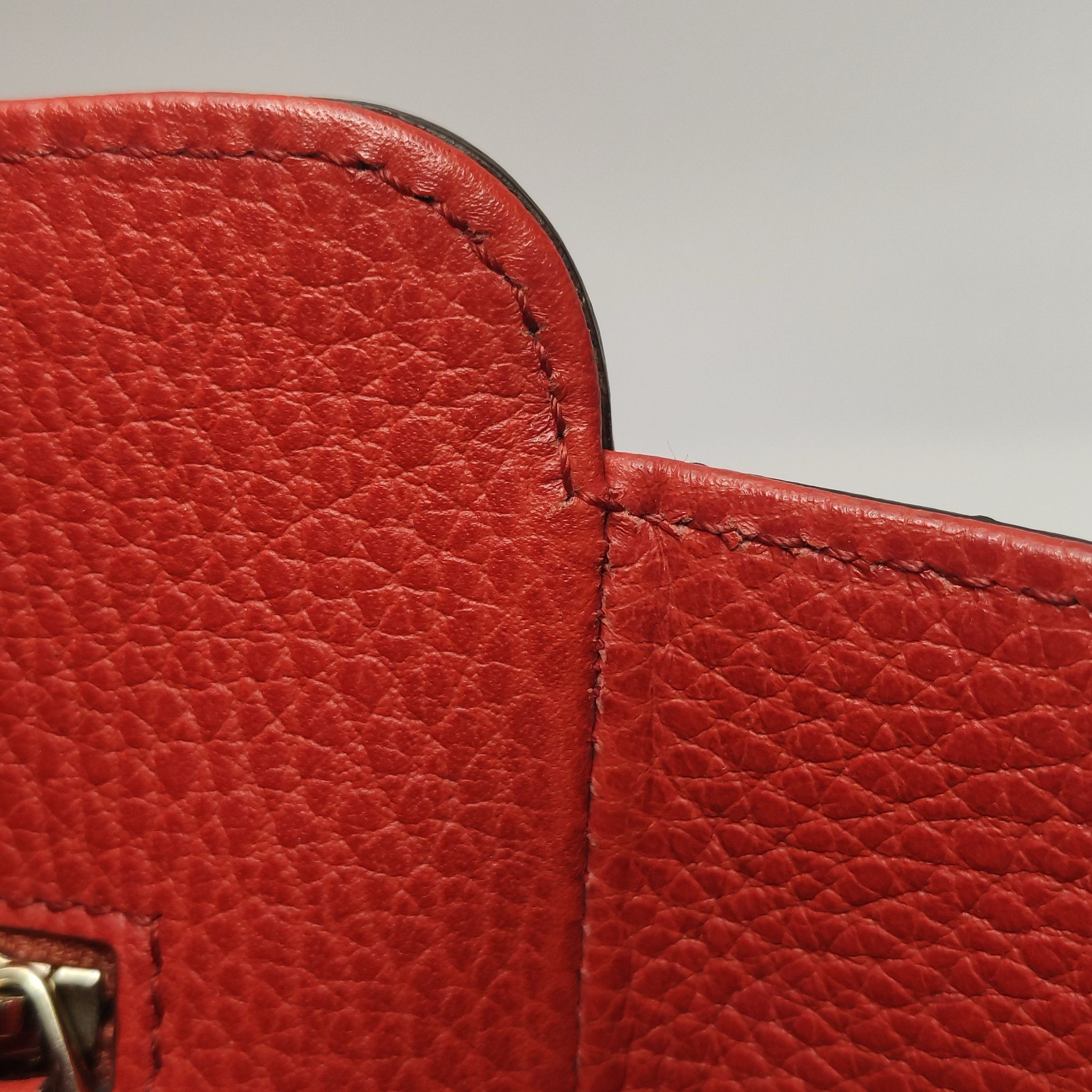 Gucci Gucci Swing Red Leather Tote Bag Size ONE SIZE - 15 Thumbnail