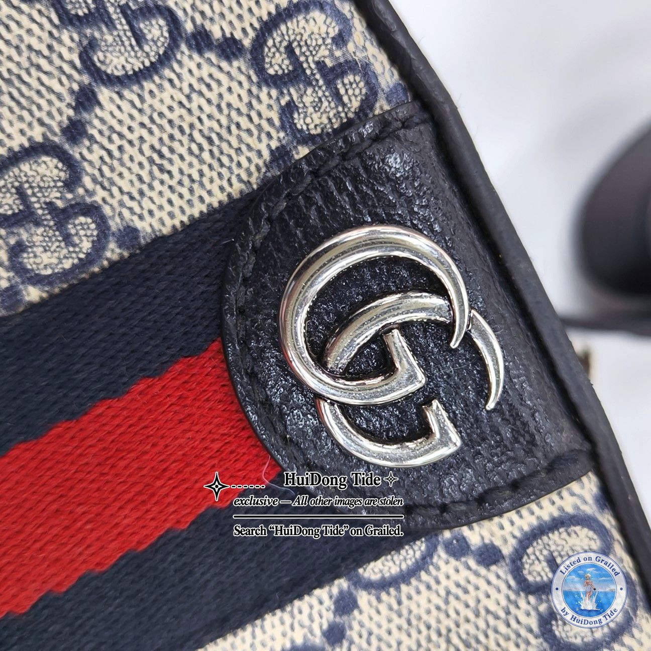 Gucci Gucci Ophidia GG Monogram Camera Bag Size ONE SIZE - 8 Thumbnail