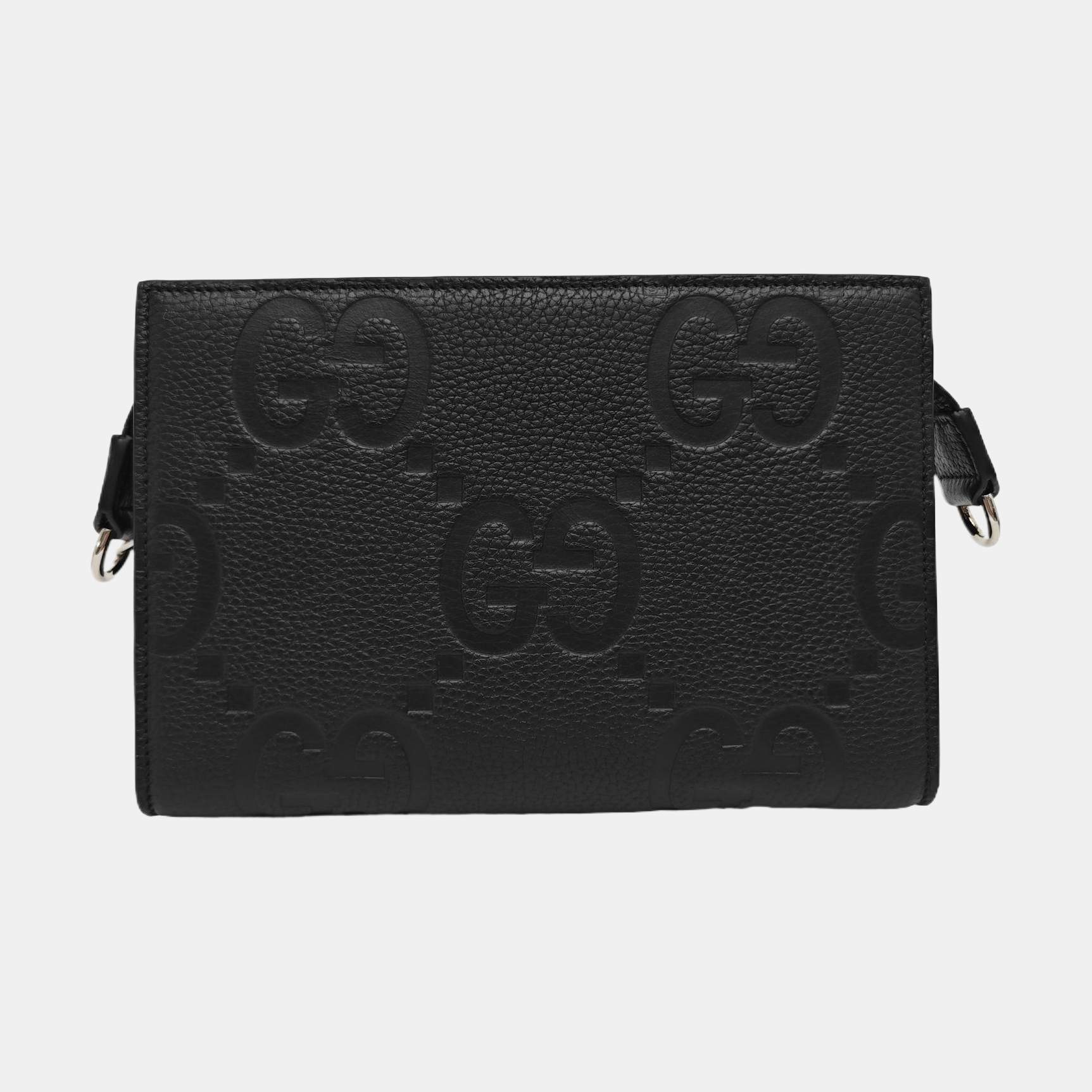 Gucci Gucci Jumbo Leather Embossed Shoulder Bag ONE SIZE Size ONE SIZE - 5 Thumbnail