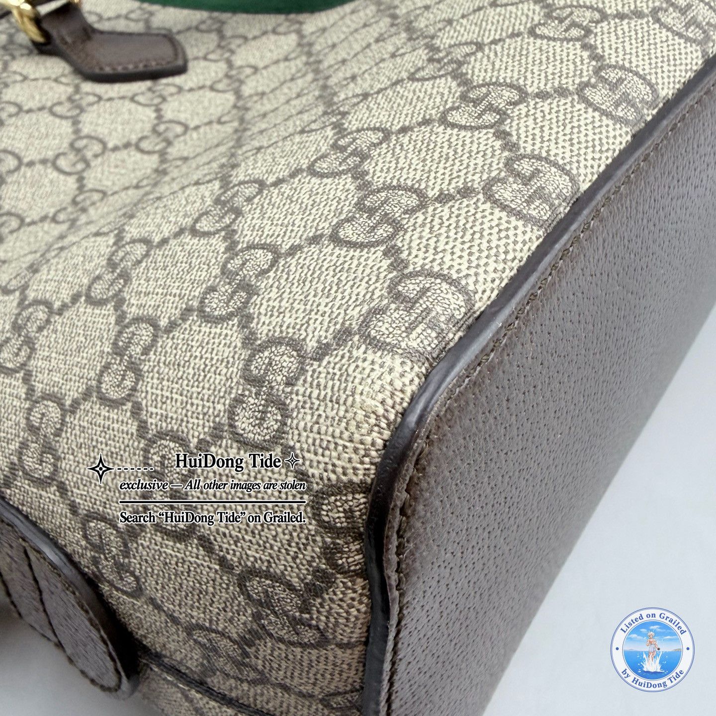 Gucci Gucci Ophidia GG Supreme Canvas Handle Bag Size ONE SIZE - 6 Thumbnail
