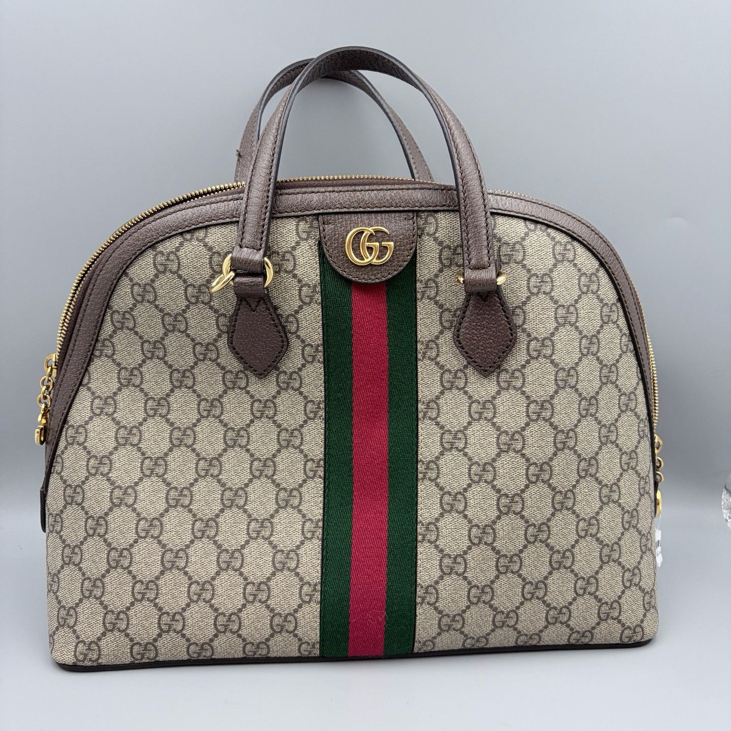 Gucci Gucci Ophidia GG Supreme Canvas Handle Bag Size ONE SIZE - 2 Thumbnail