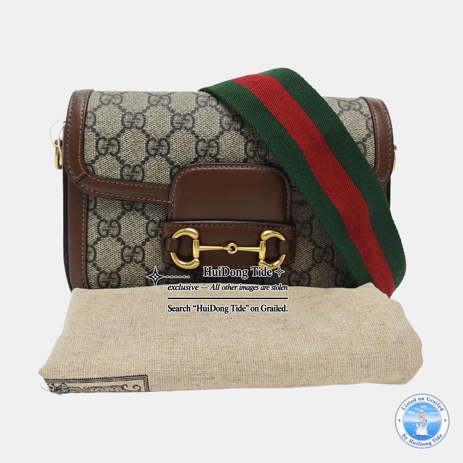 Gucci Gucci Horsebit 1955 Mini Shoulder Bag Size ONE SIZE - 8 Thumbnail