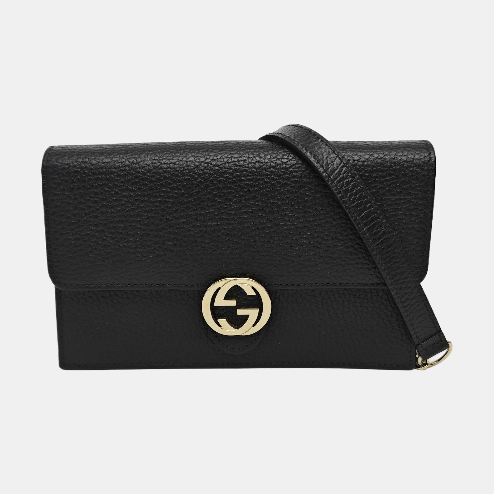 Gucci Gucci Interlocking G Leather Crossbody Bag Size ONE SIZE - 8 Thumbnail