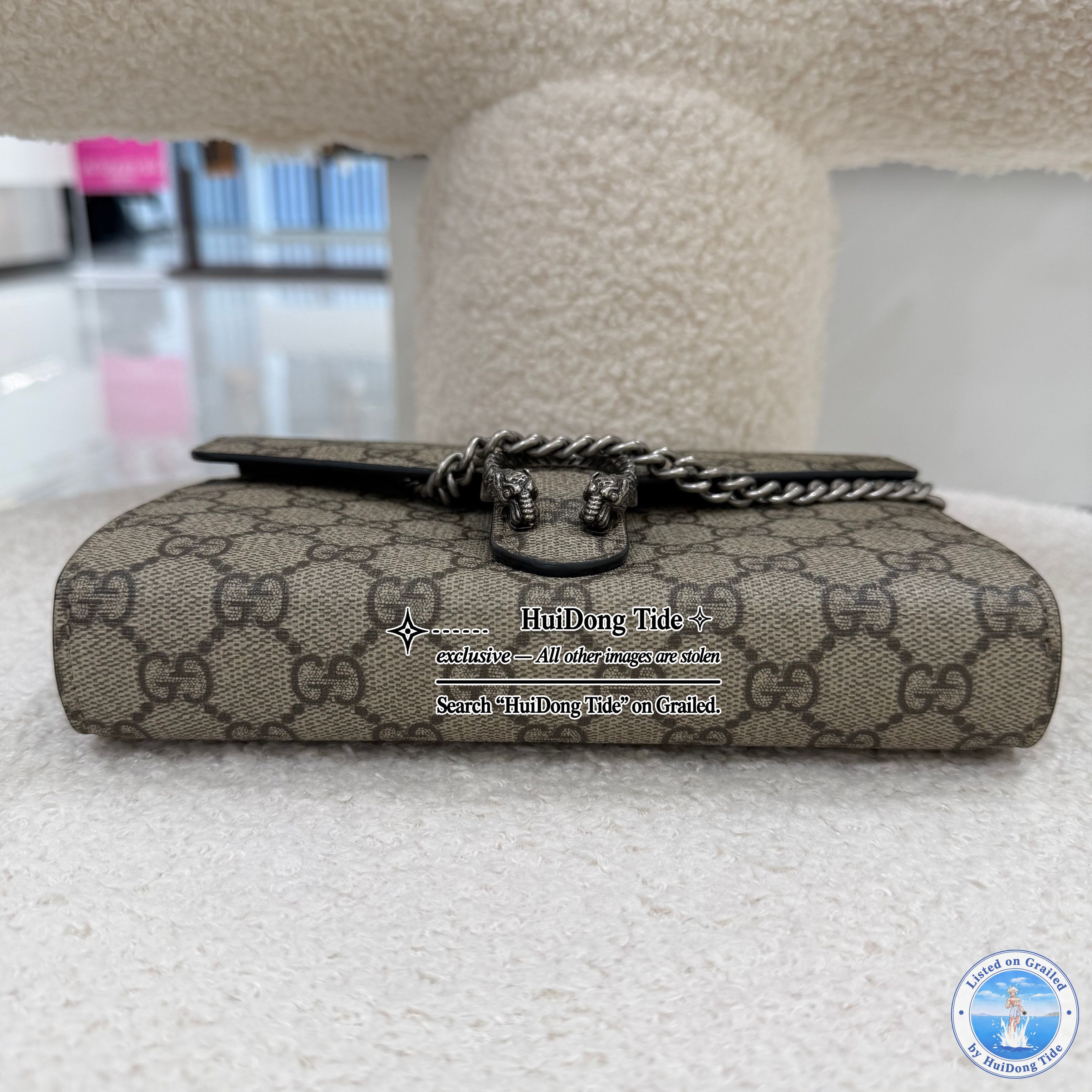 Gucci Gucci Dionysus GG Supreme Chain Shoulder Bag ONE SIZE Size ONE SIZE - 6 Thumbnail