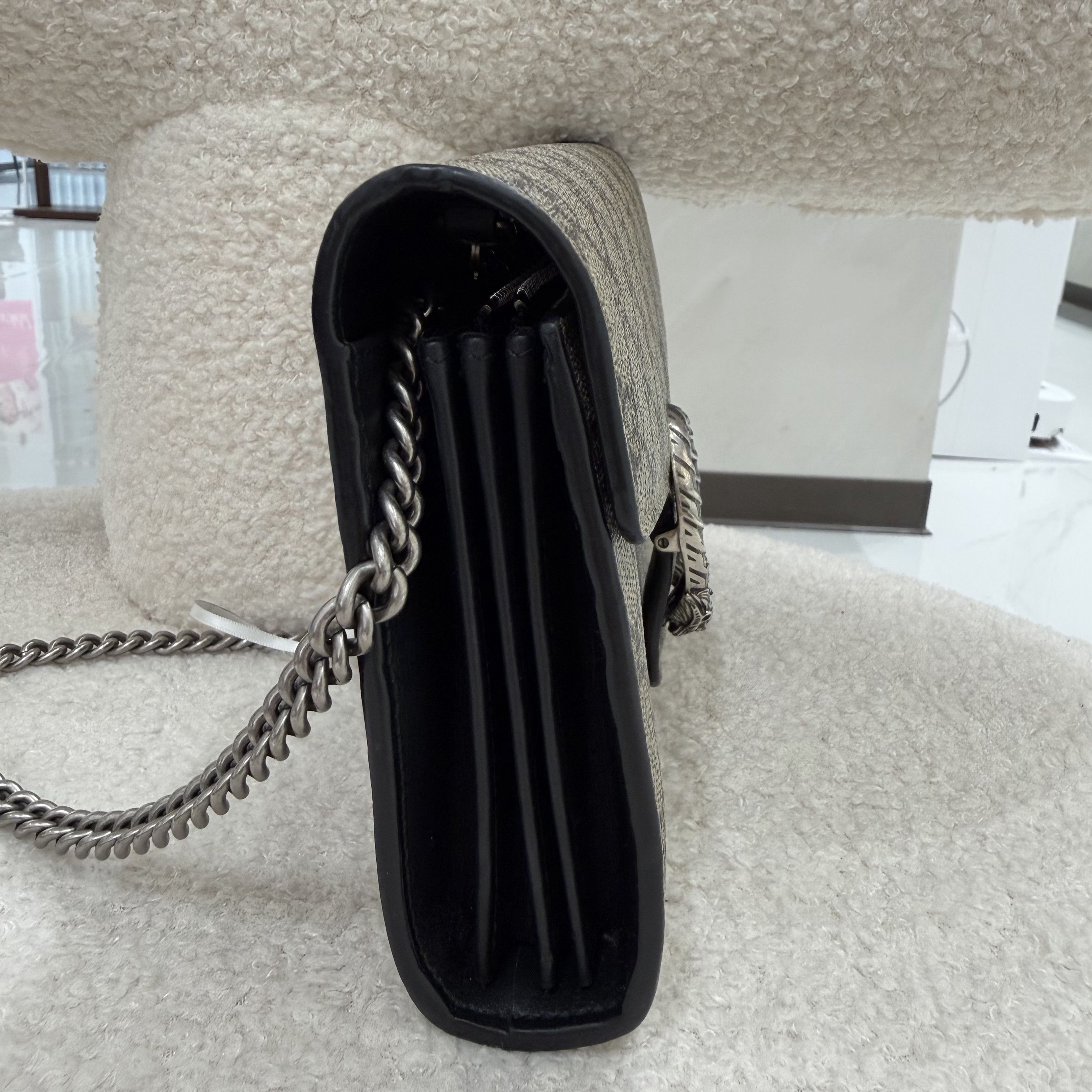 Gucci Gucci Dionysus GG Supreme Chain Shoulder Bag ONE SIZE Size ONE SIZE - 3 Thumbnail