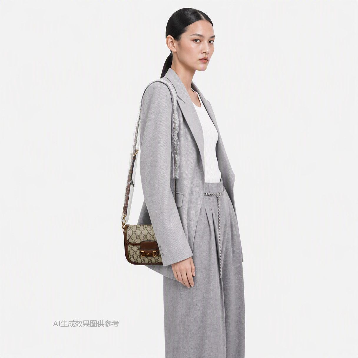 Gucci Gucci Horsebit 1955 Mini Shoulder Bag ONE SIZE Size ONE SIZE - 2 Thumbnail