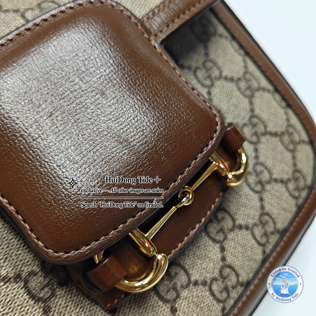 Gucci Gucci Horsebit 1955 Mini Shoulder Bag ONE SIZE Size ONE SIZE - 11 Thumbnail