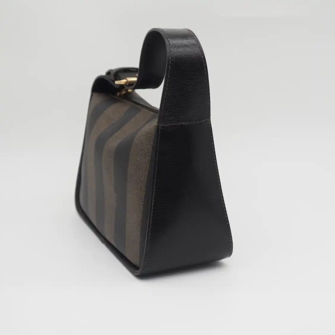 Fendi FENDI brown fabric handbag Size ONE SIZE - 4 Thumbnail