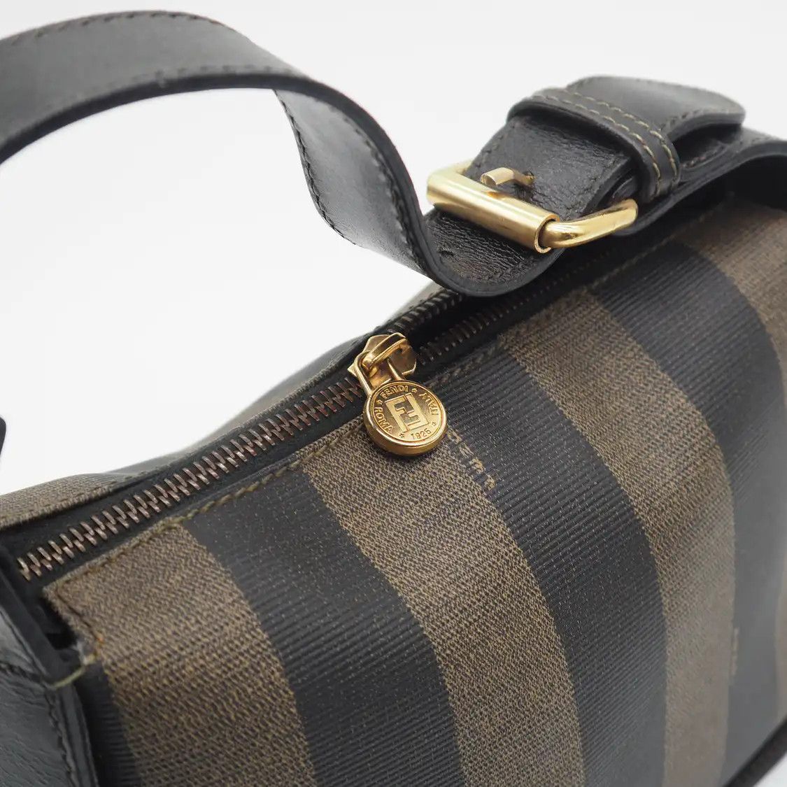 Fendi FENDI brown fabric handbag Size ONE SIZE - 10 Thumbnail