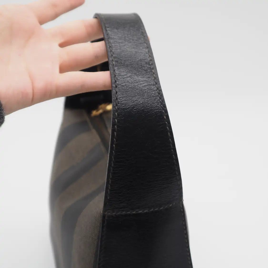 Fendi FENDI brown fabric handbag Size ONE SIZE - 6 Thumbnail