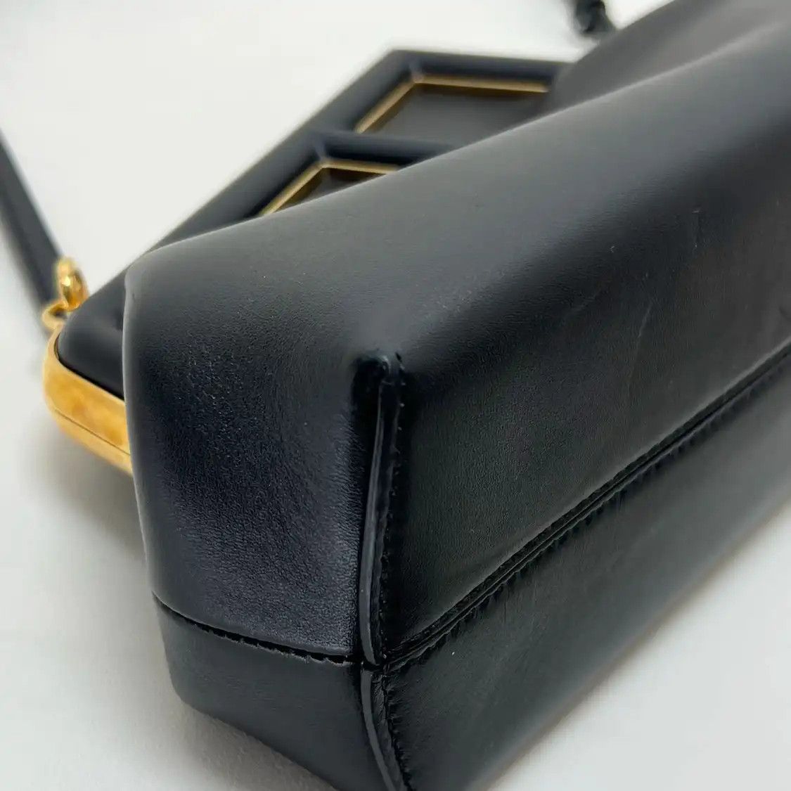 Fendi FENDI First Small black sheepskin crossbody bag Size ONE SIZE - 8 Thumbnail