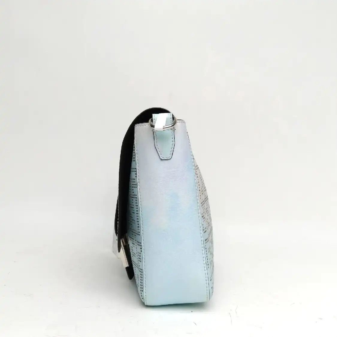 Fendi FENDI Baguette Medium multi-color leather print shoulder bag silver hardware det Size ONE SIZE - 6 Thumbnail
