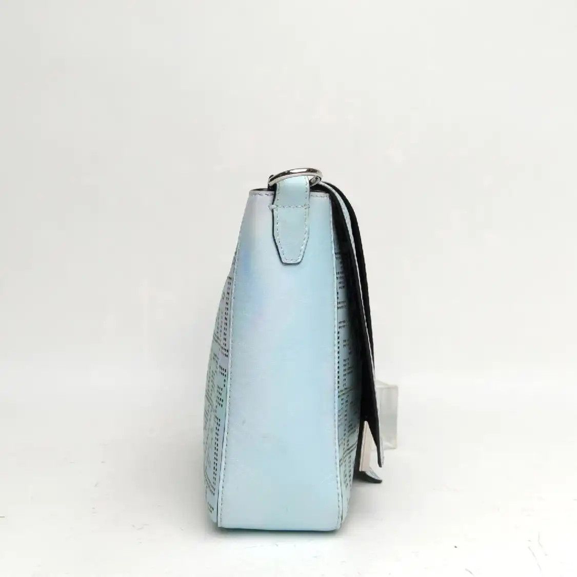 Fendi FENDI Baguette Medium multi-color leather print shoulder bag silver hardware det Size ONE SIZE - 4 Thumbnail