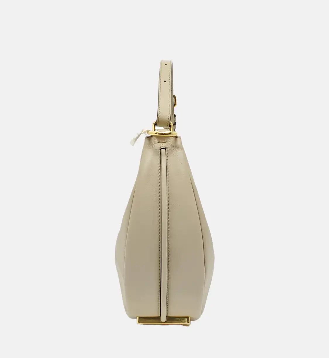 Fendi FENDI Fendigraphy khaki cowhide leather handbag gold hardware detachable strap F Size ONE SIZE - 3 Thumbnail