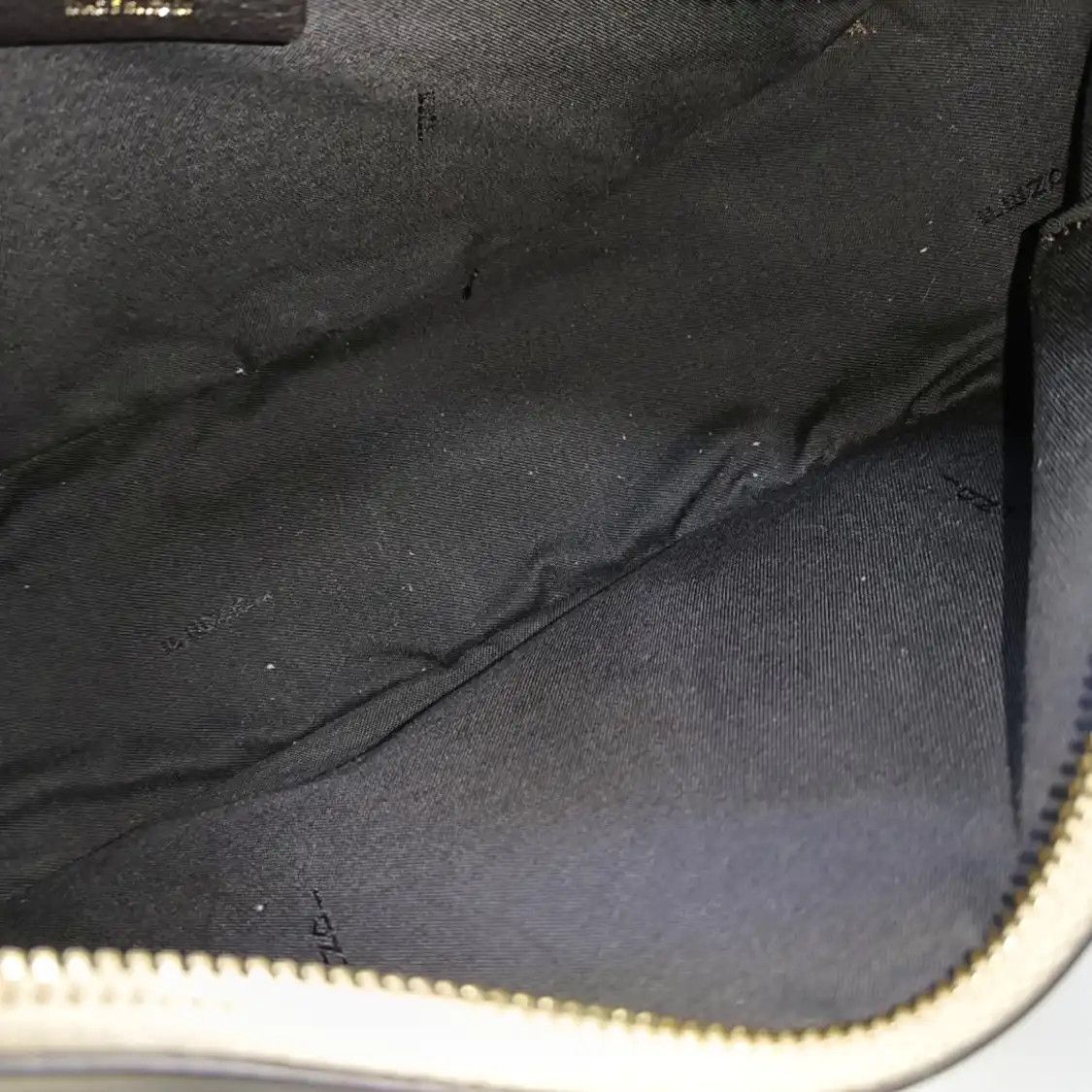 Fendi FENDI Fendigraphy khaki cowhide leather handbag gold hardware detachable strap F Size ONE SIZE - 7 Thumbnail