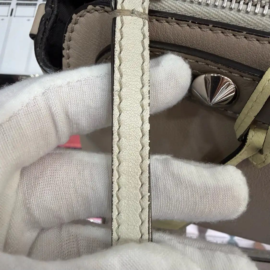 Fendi FENDI By The Way multi-color leather crossbody bag Size ONE SIZE - 11 Thumbnail