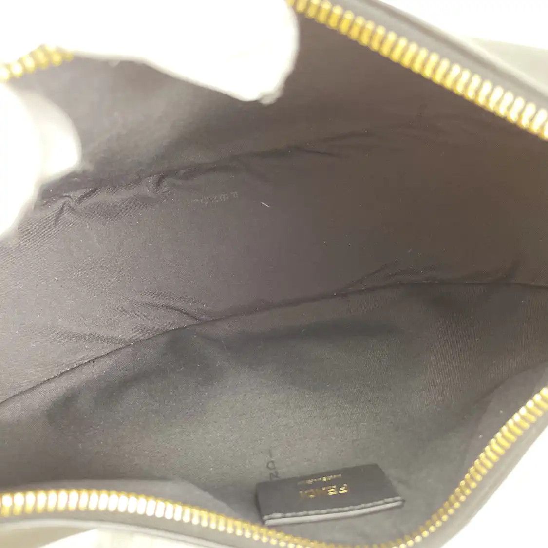 Fendi FENDI Fendigraphy Small black cowhide leather shoulder bag detachable strap Size ONE SIZE - 8 Thumbnail
