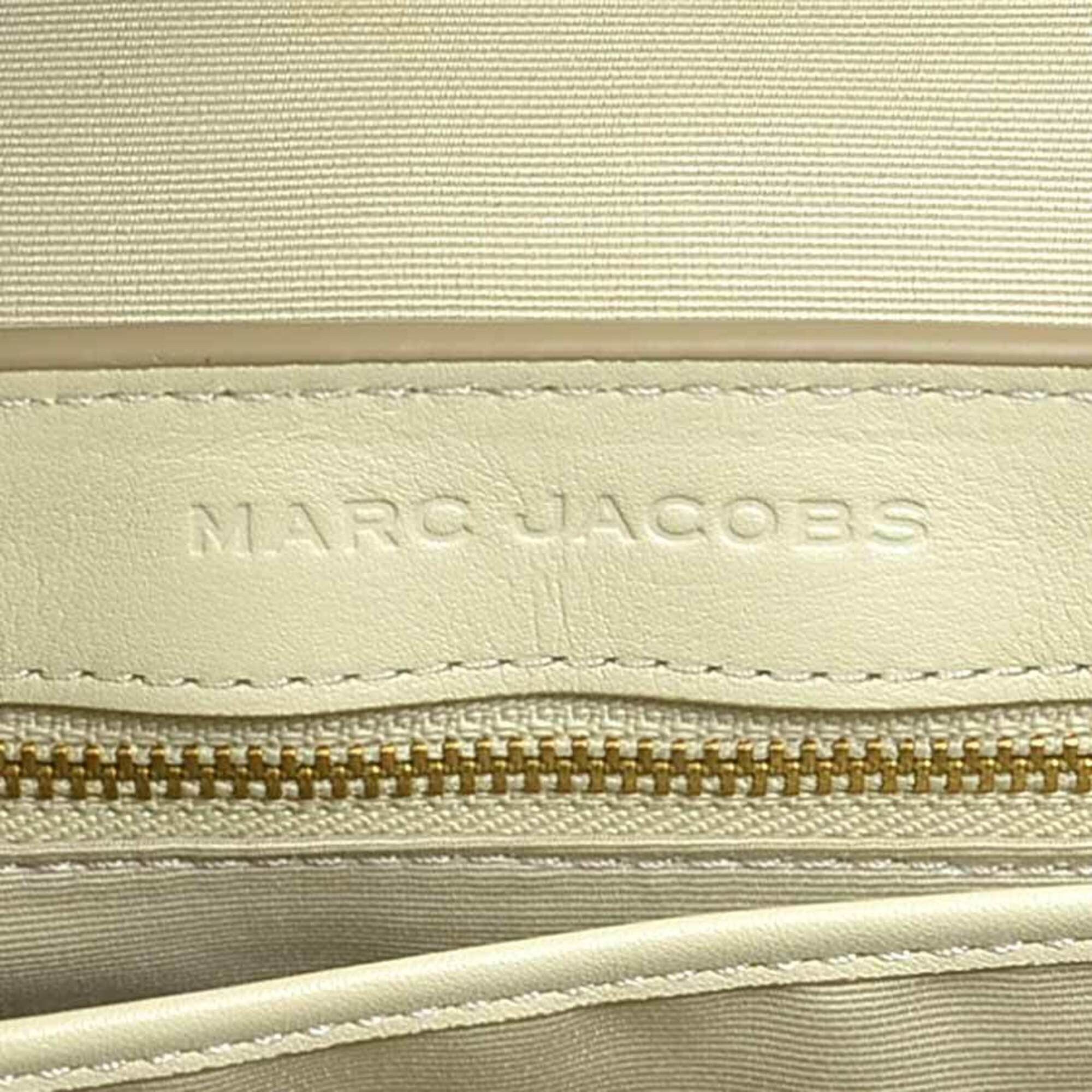Marc Jacobs Marc Jacobs Shoulder Bag The Leather Covered J Mark Small Saddle Ivory Women's r11401j Size ONE SIZE - 15 Thumbnail
