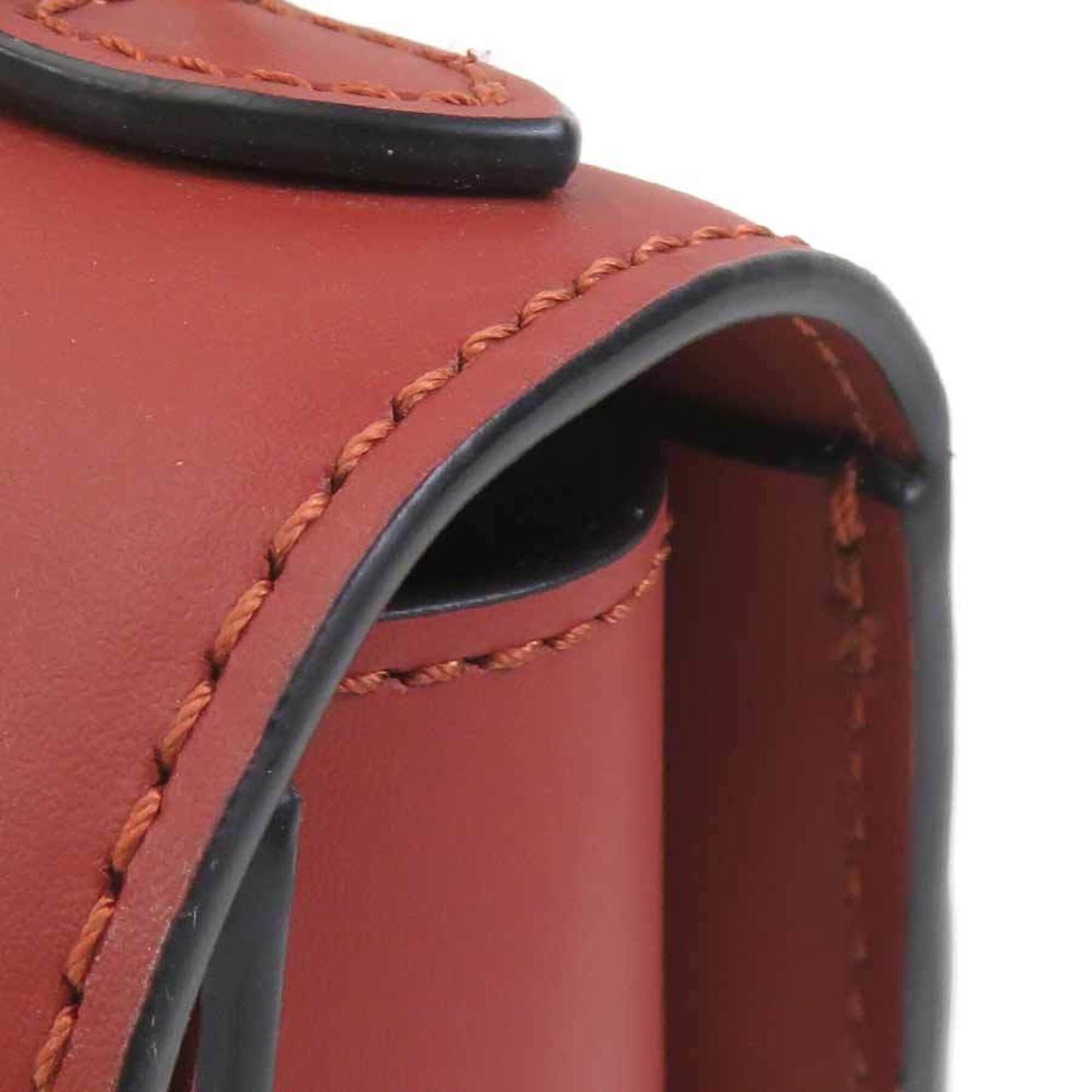 Longchamp Longchamp Shoulder Bag, Leather, Red-Brown, Women's, h32439k Size ONE SIZE - 9 Thumbnail