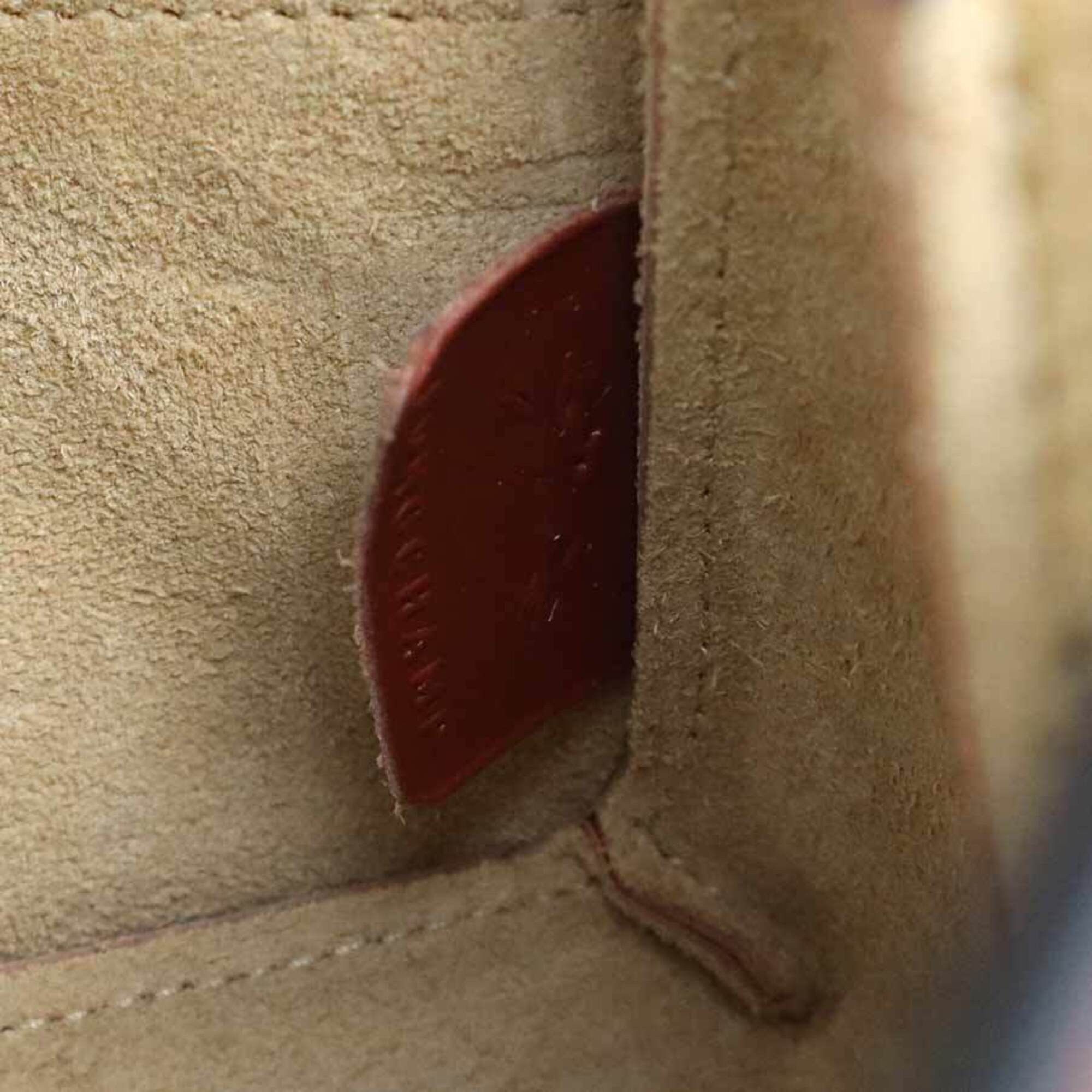 Longchamp Longchamp Shoulder Bag, Leather, Red-Brown, Women's, h32439k Size ONE SIZE - 16 Thumbnail