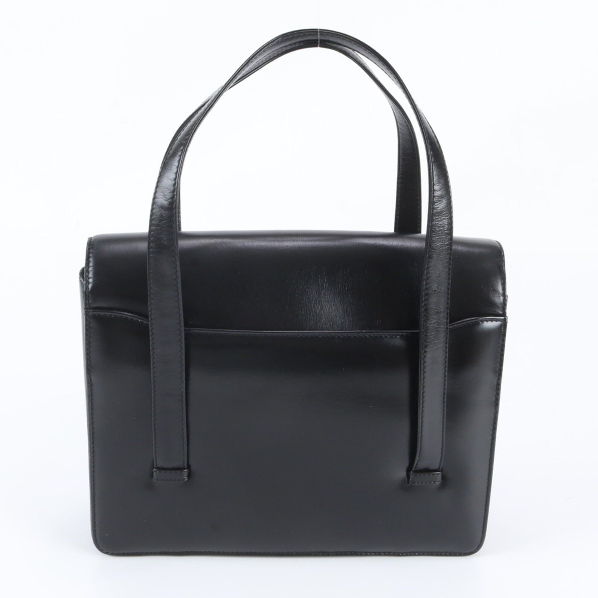Loewe Loewe Anagram Leather Tote Bag Shoulder Handbag Black Women's Size ONE SIZE - 3 Thumbnail