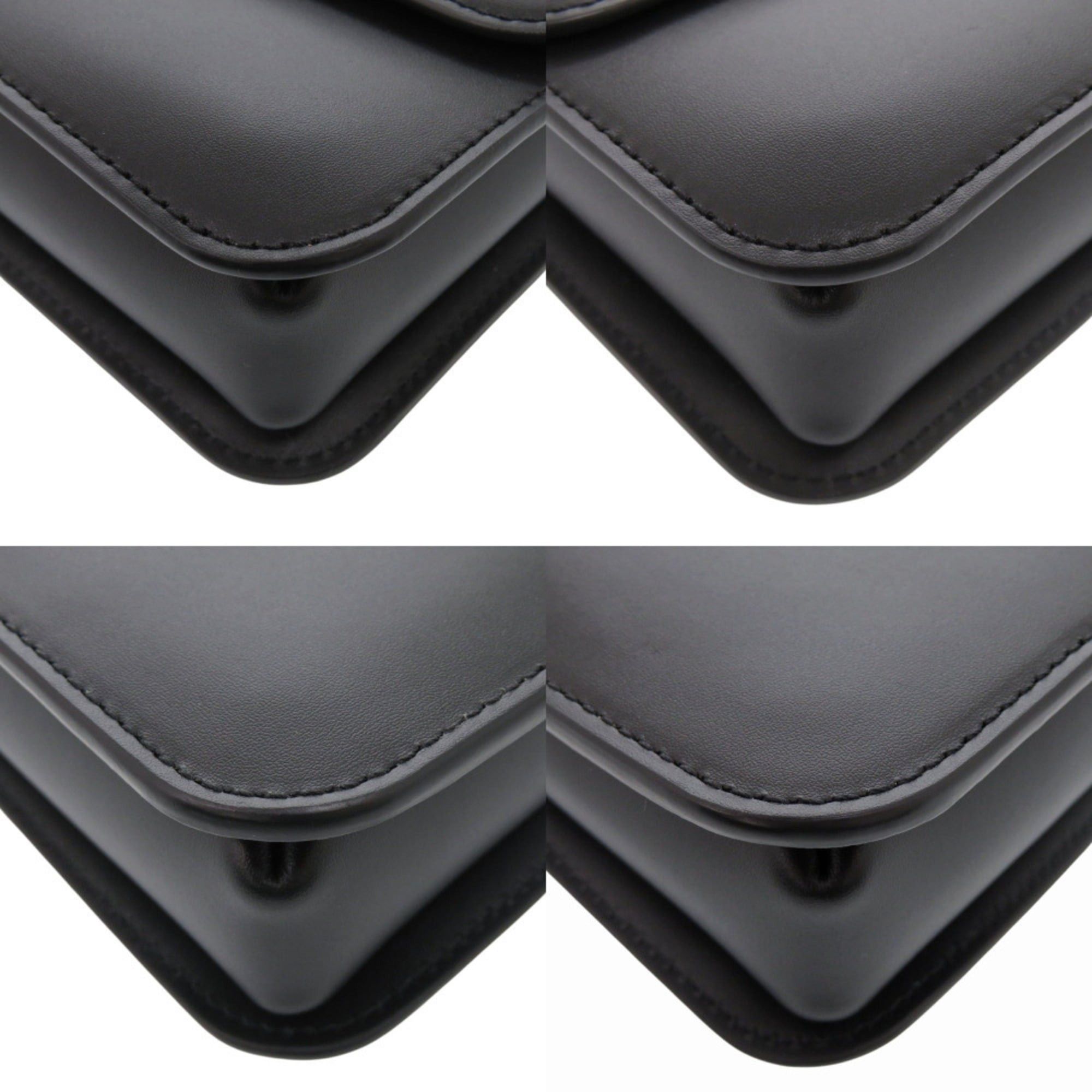 Longchamp Longchamp Box Trot One Shoulder Bag, Leather, Black Handbag, 0536Longchamp Size ONE SIZE - 4 Thumbnail