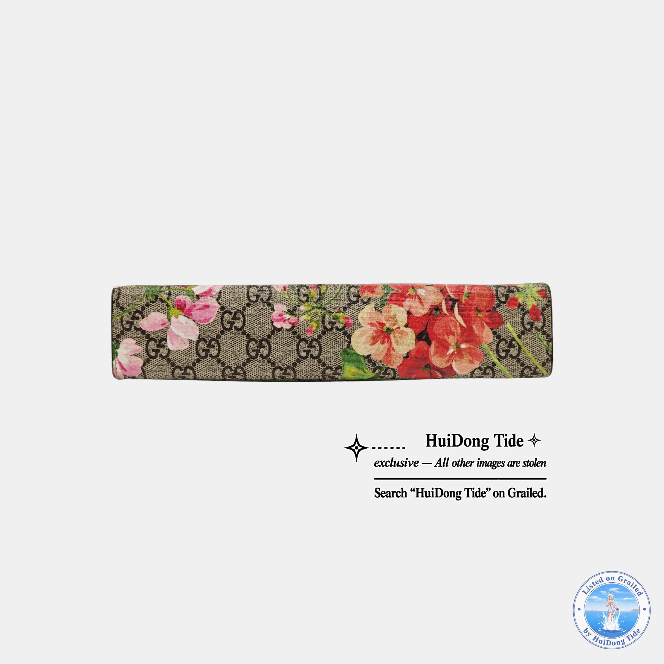 Gucci Gucci GG Blooms Floral Coated Canvas Clutch Size ONE SIZE - 6 Thumbnail