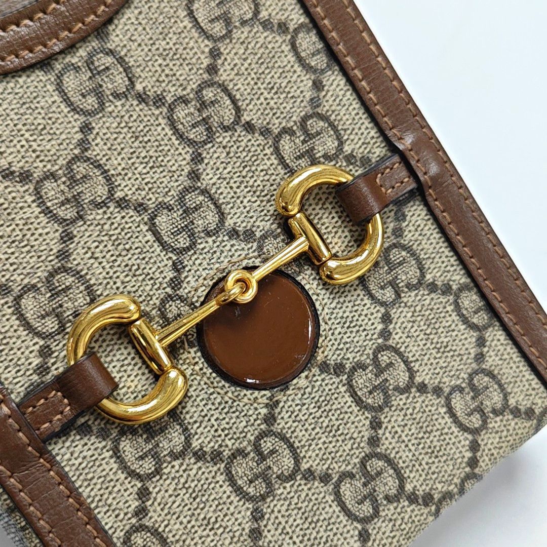 Gucci Gucci Horsebit 1955 Mini Shoulder Bag One Size Size ONE SIZE - 9 Thumbnail