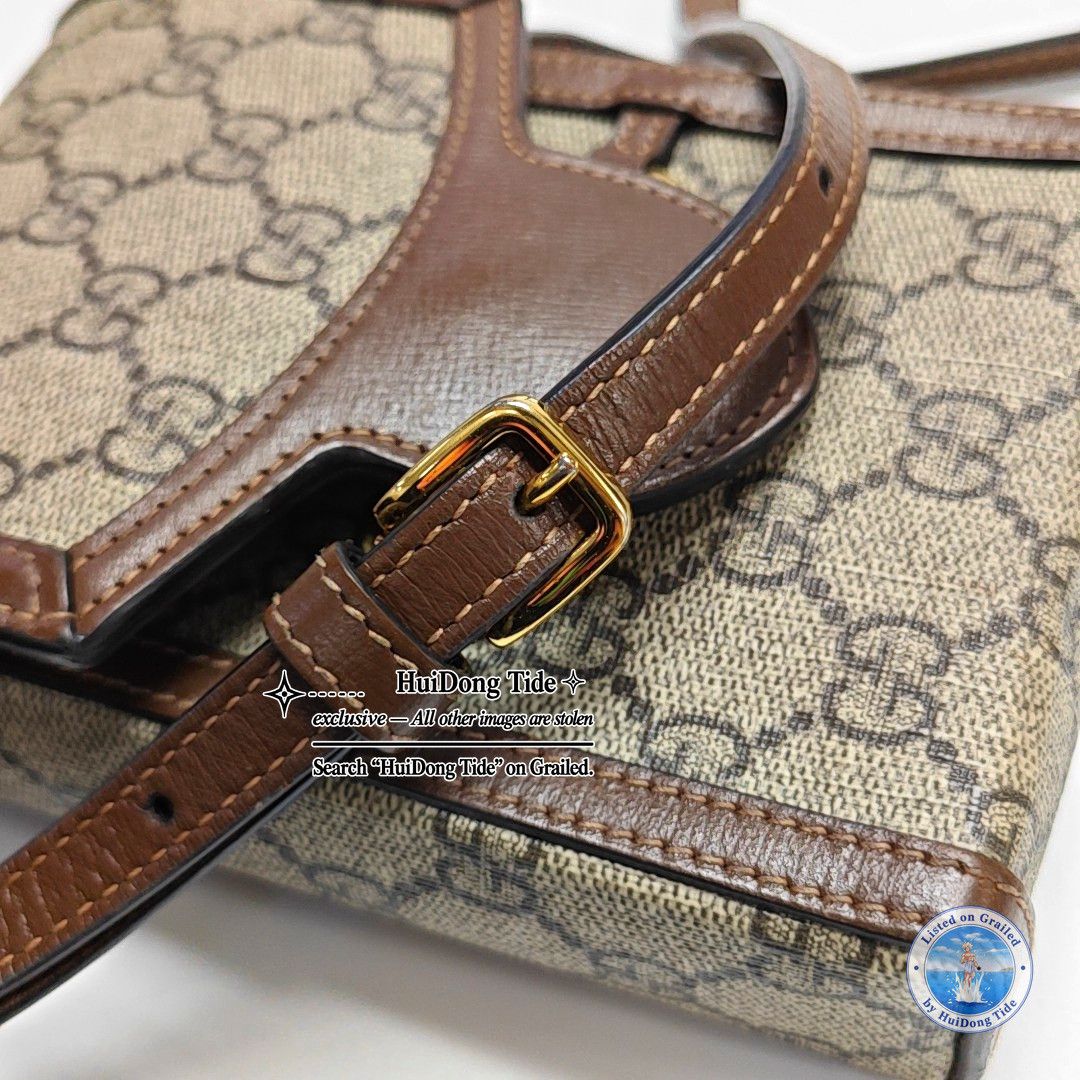 Gucci Gucci Horsebit 1955 Mini Shoulder Bag One Size Size ONE SIZE - 16 Thumbnail