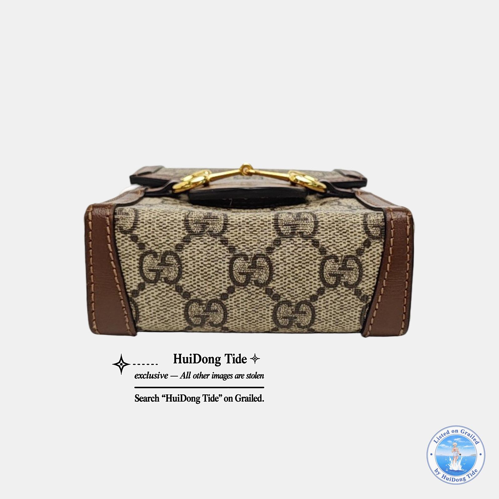Gucci Gucci Horsebit 1955 Mini Shoulder Bag One Size Size ONE SIZE - 6 Thumbnail