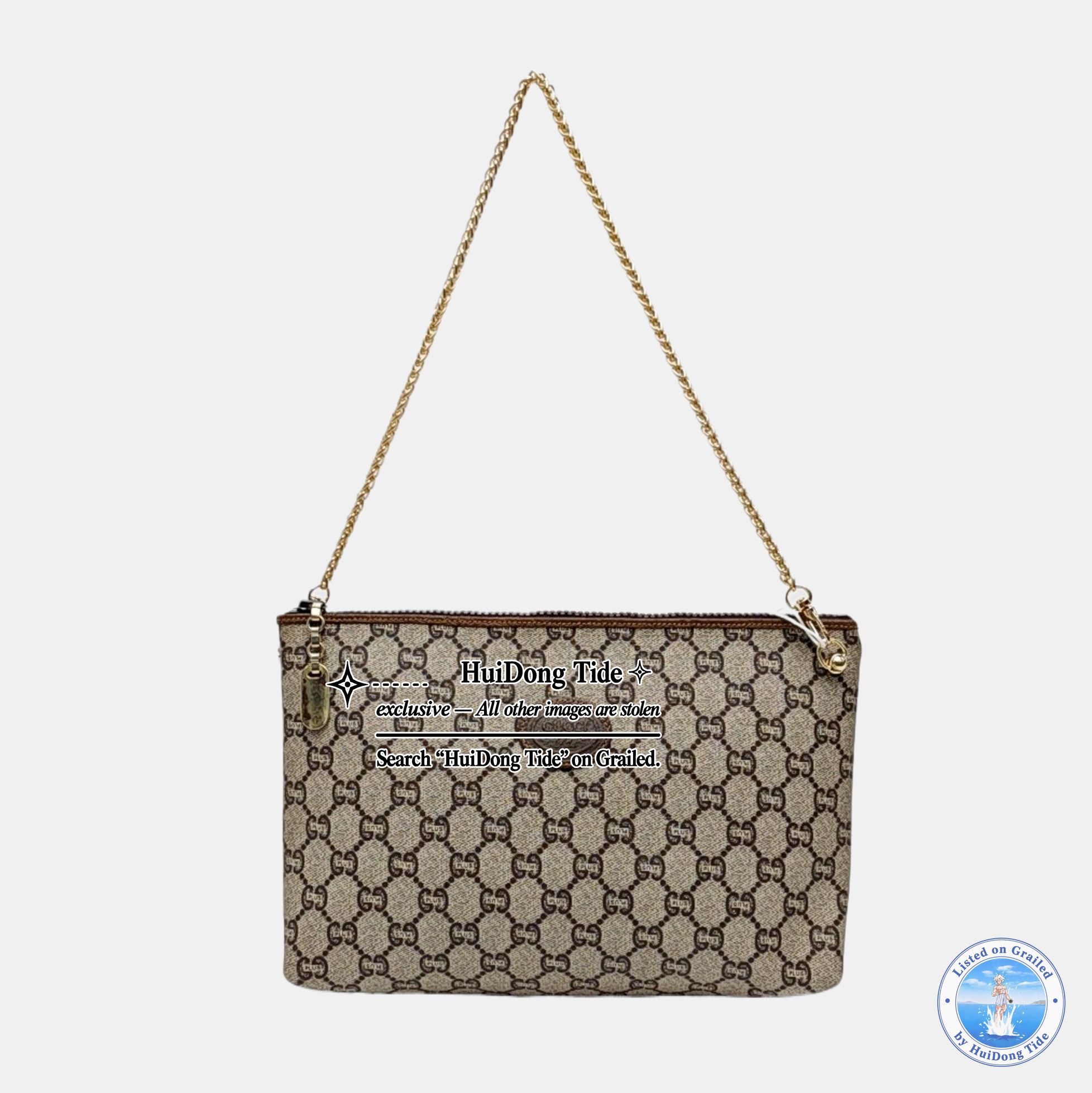 Gucci Gucci GG Plus Coated Canvas Shoulder Bag Size ONE SIZE - 8 Thumbnail