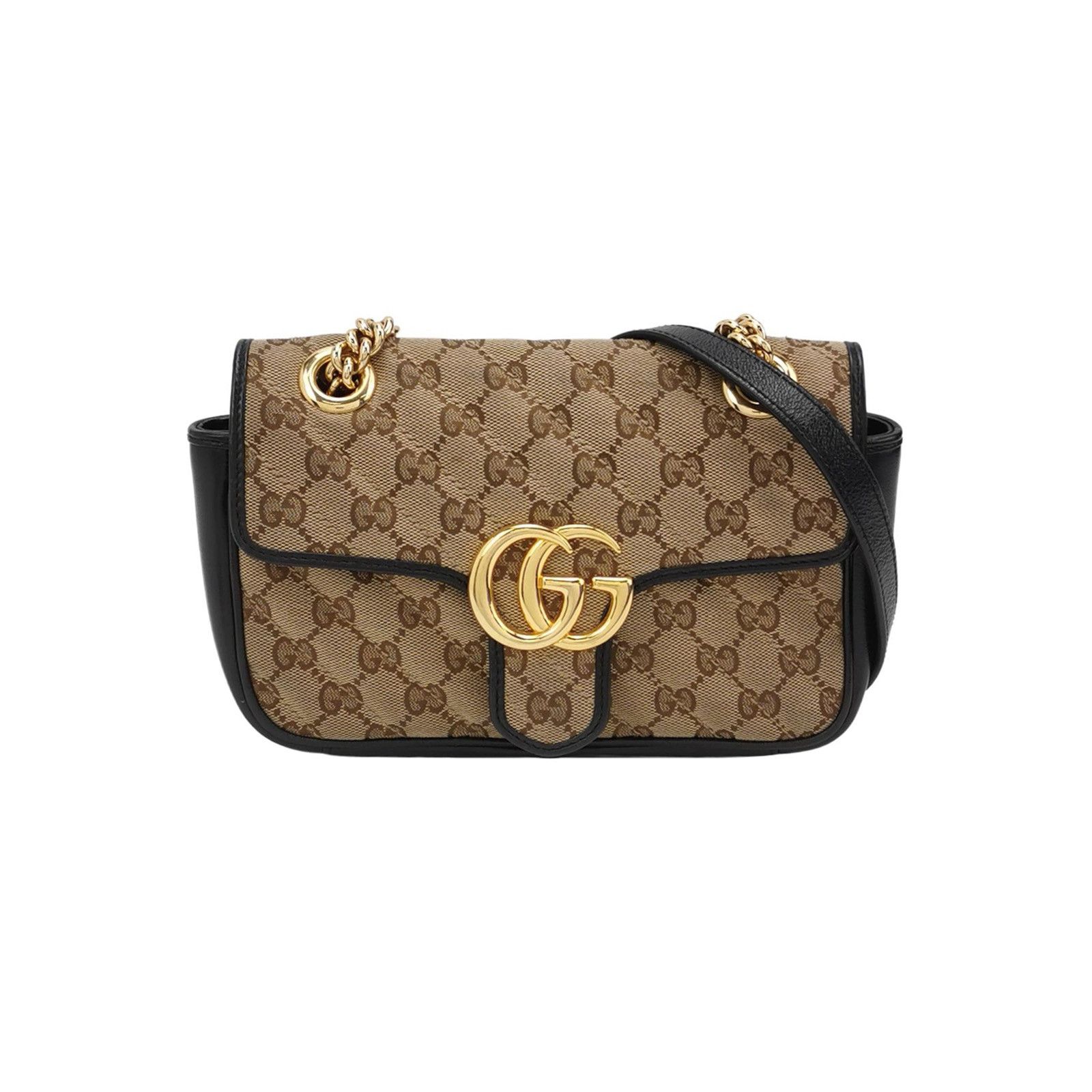 Gucci Gucci GG Marmont Quilted Shoulder Bag Brown Size ONE SIZE - 2 Thumbnail
