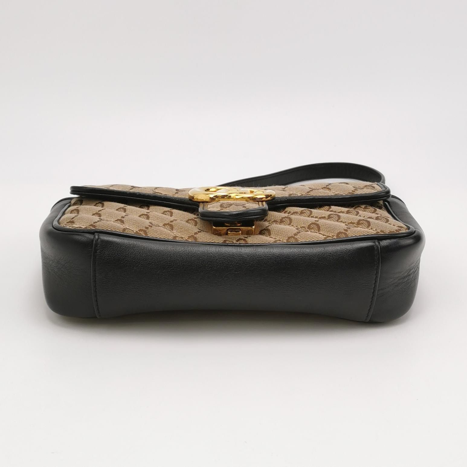 Gucci Gucci GG Marmont Quilted Shoulder Bag Brown Size ONE SIZE - 6 Thumbnail