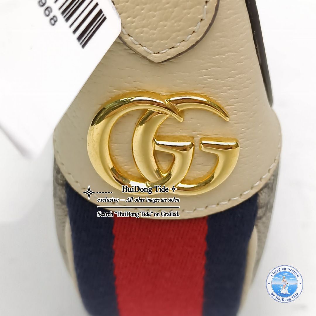 Gucci Gucci Ophidia Coated Canvas Shoulder Bag ONE SIZE Size ONE SIZE - 5 Thumbnail