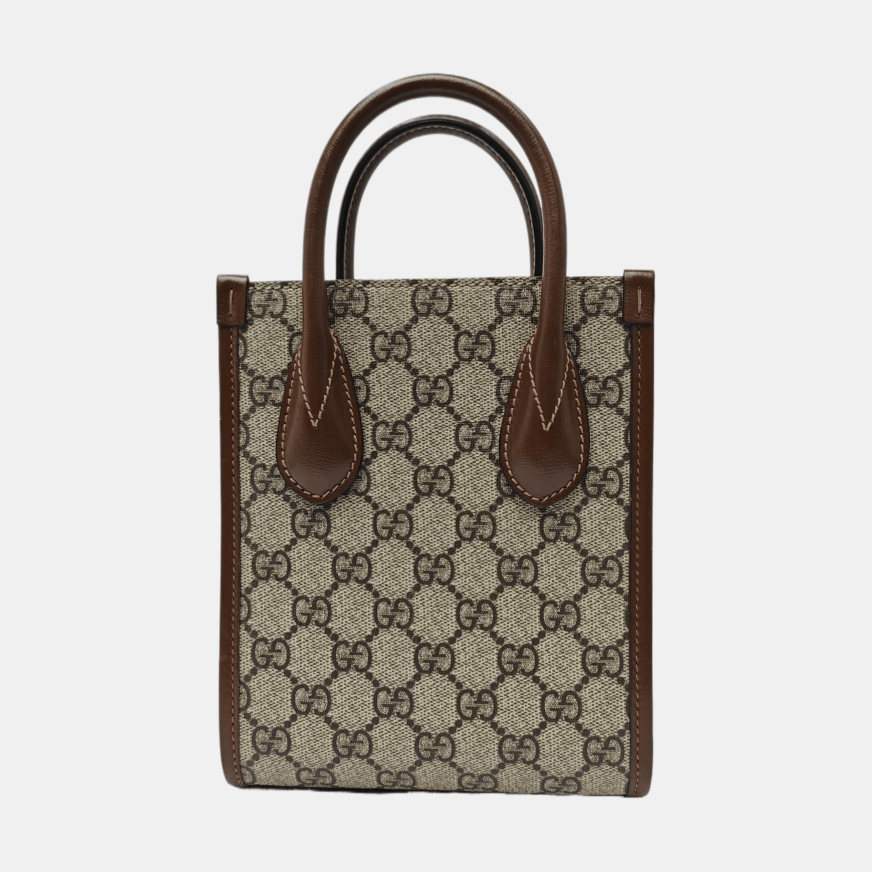 Gucci Gucci GG Supreme Canvas Mini Tote Bag Size ONE SIZE - 5 Thumbnail