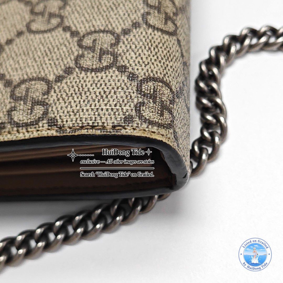 Gucci Gucci Dionysus Monogram Canvas Shoulder Bag Size ONE SIZE - 13 Thumbnail