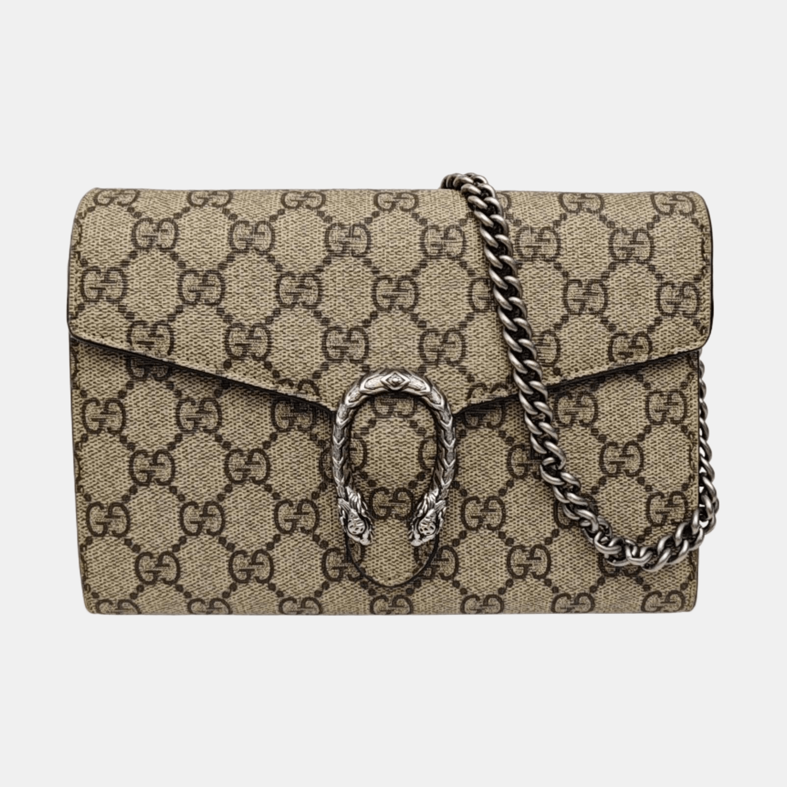 Gucci Gucci Dionysus Monogram Canvas Shoulder Bag Size ONE SIZE - 8 Thumbnail