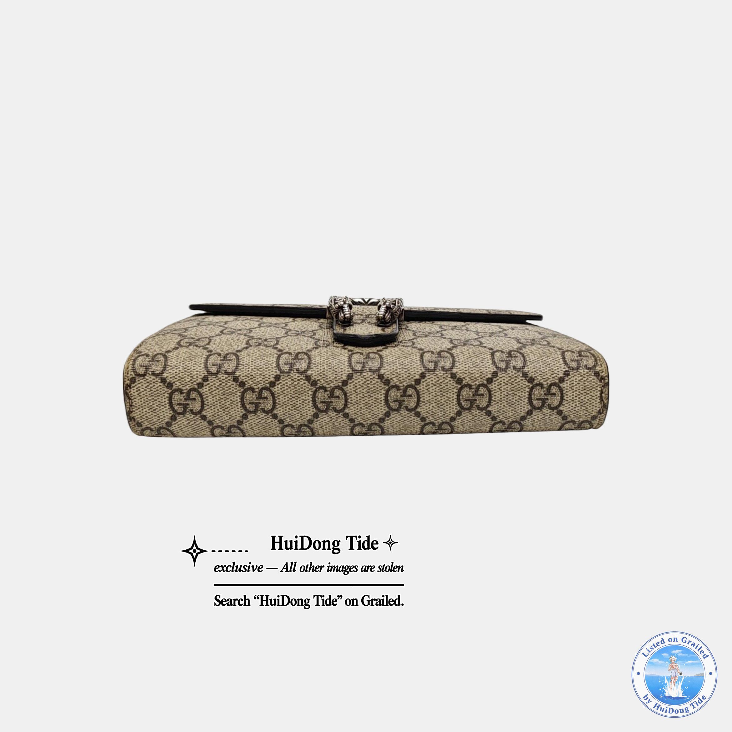 Gucci Gucci Dionysus Monogram Canvas Shoulder Bag Size ONE SIZE - 6 Thumbnail